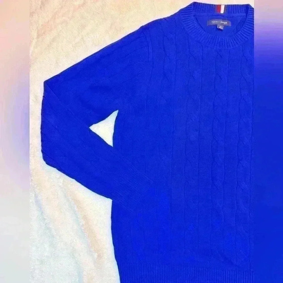 Tommy Hilfiger Men’s Long Sleeve Sweater Size Small - Picture 4 of 5